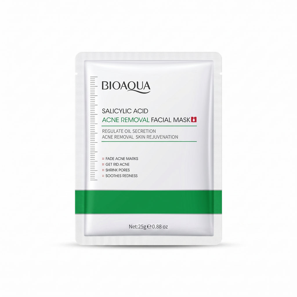 BIOAQUA Salicylic Acid Acne Removal Facial Sheet Mask (25g)