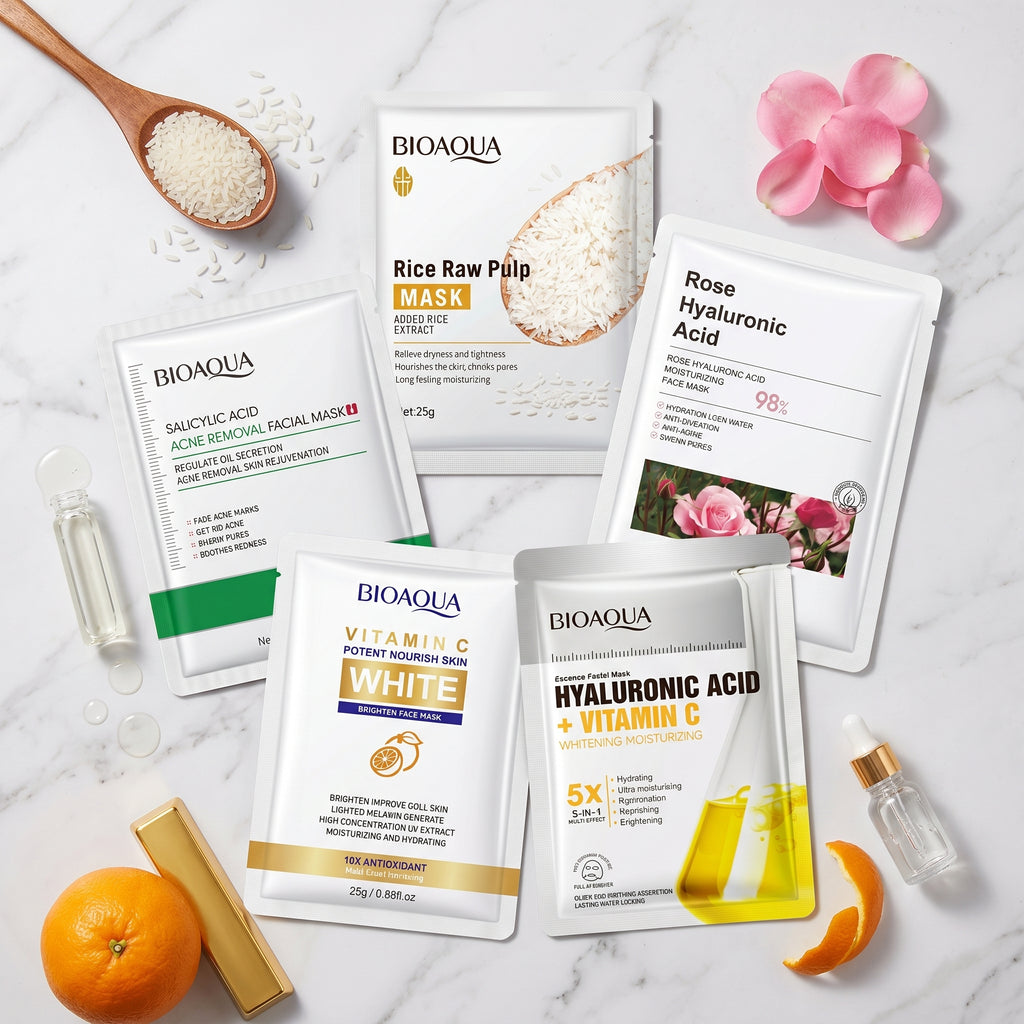 BIOAQUA Sheet Five Mask Collection