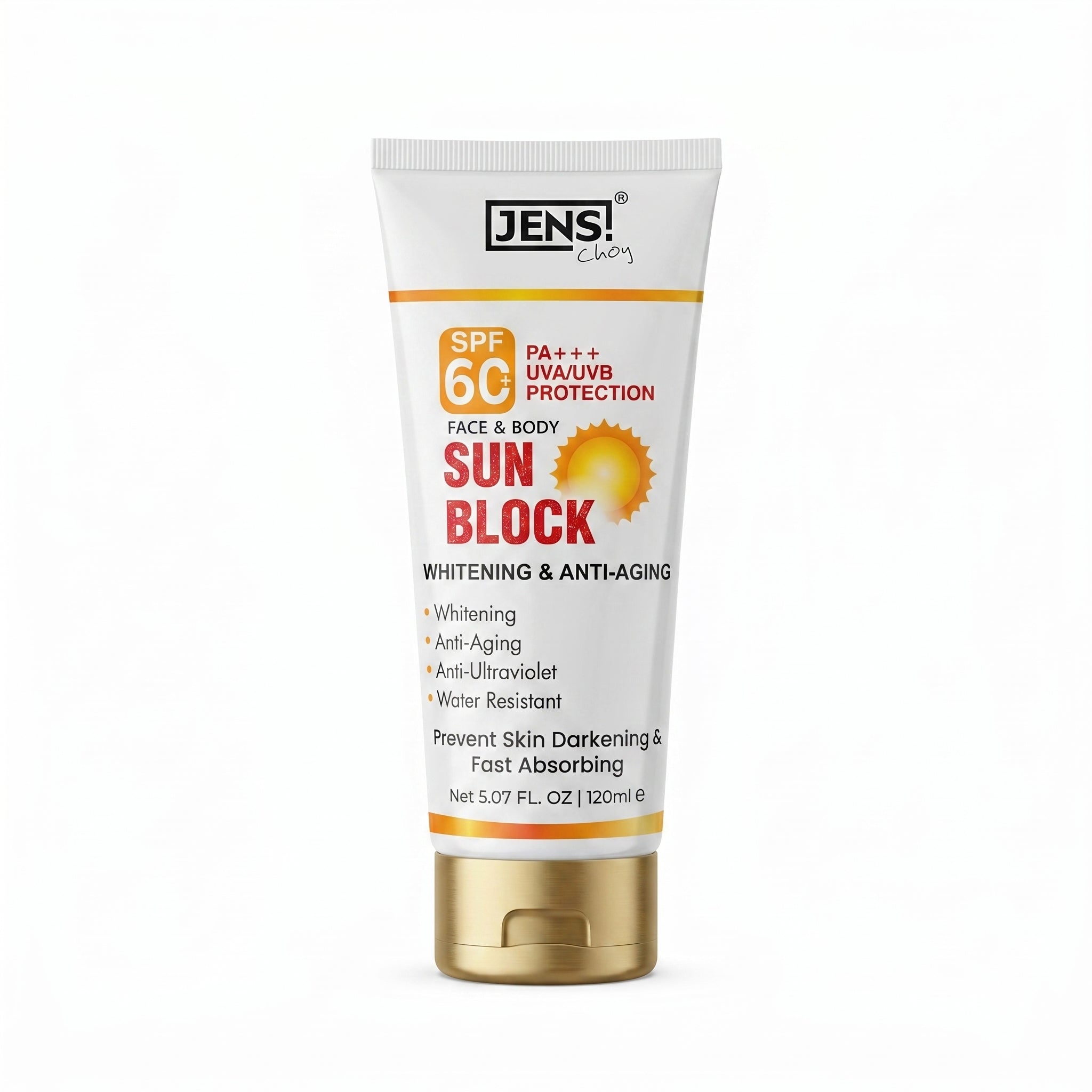 Jens Choy-Whitening-&-Anti-Aging-Medicated-Sunblock-SPF-60 – Face-&-Body-Protection